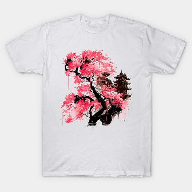 Japan harmony T-Shirt by Meca-artwork